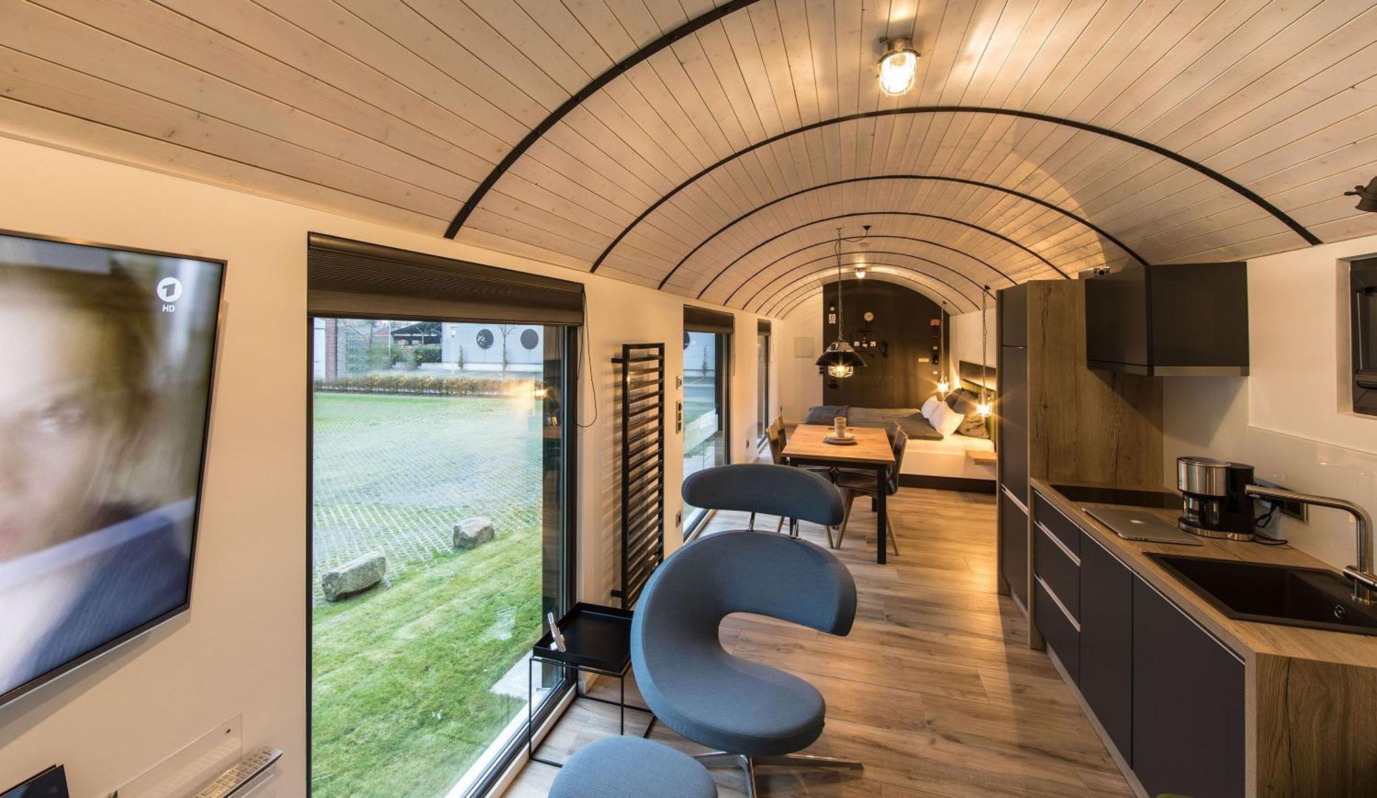 Lokomotel-Waggon, Luxus Appartment Im Eisenbahnwaggon Stadtlohn Exterior photo